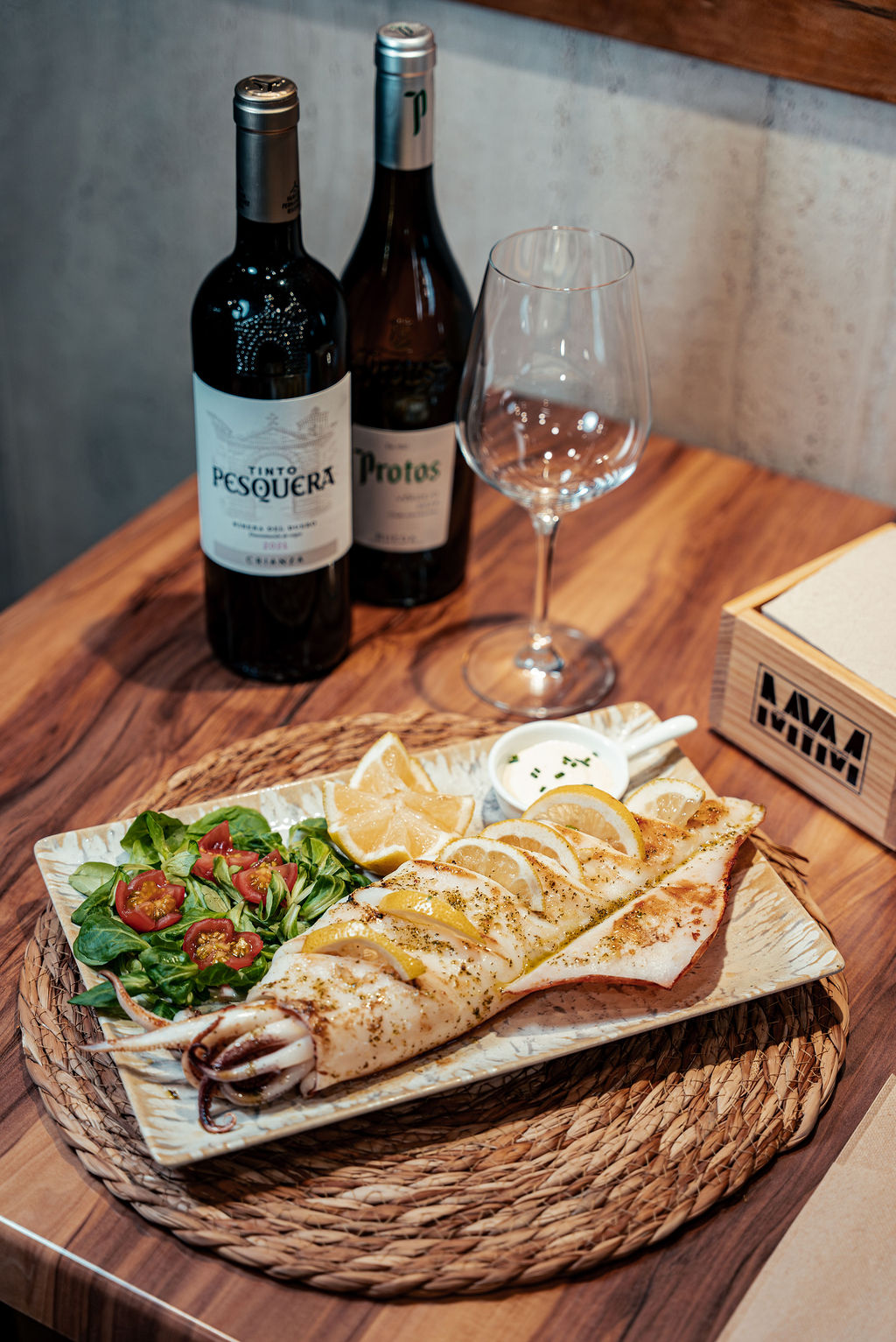 Calamar Nacional Plancha